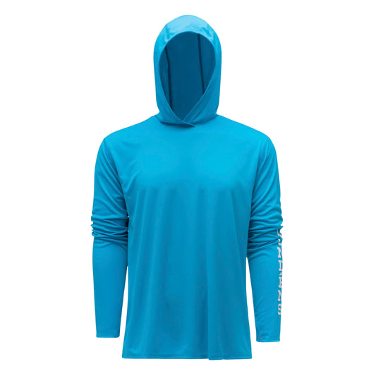 Grundéns Tough Sun Hoodie, Azure, 3X-Large
