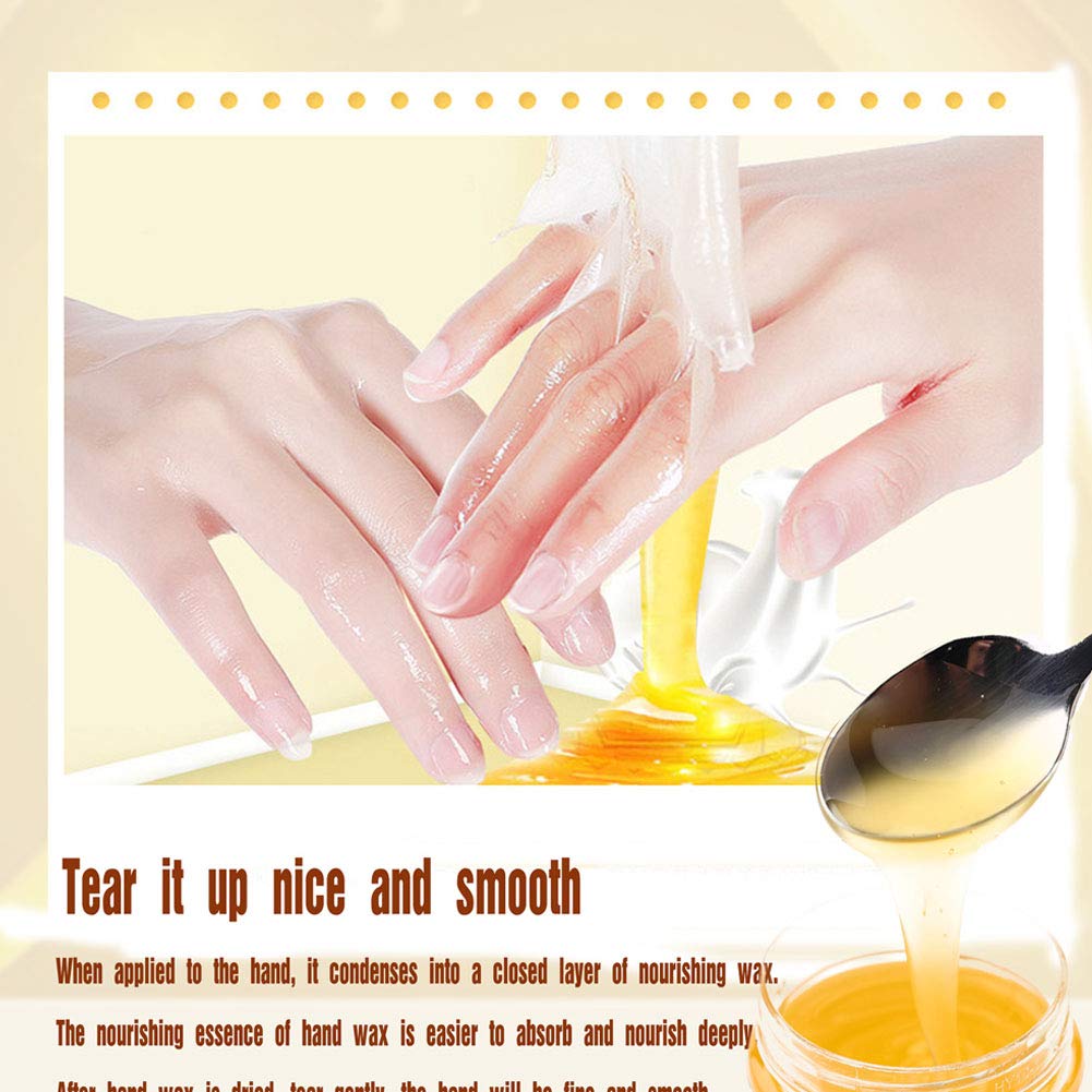 50G Hand Moisturizing Mask, Milk Honey Exfoliating Moisturizing Lightening Hand Care Mask For Dry Cracked Hands Repair Of Rough Kkin For Women And Men