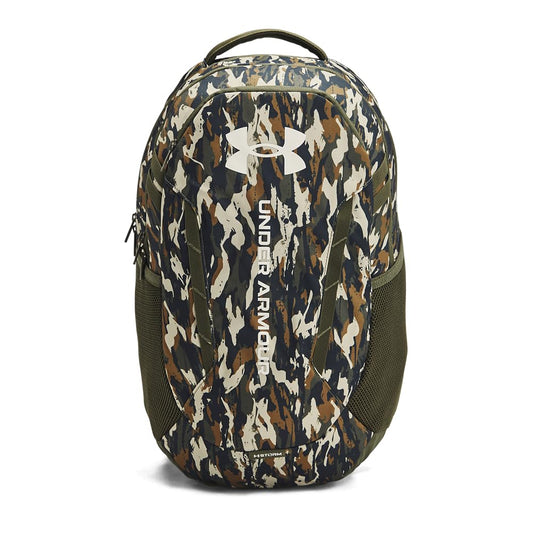 Under Armour Unisex-Adult Hustle 6.0 Backpack, (390) Marine OD Green / / Summit White, One Size Fits Most