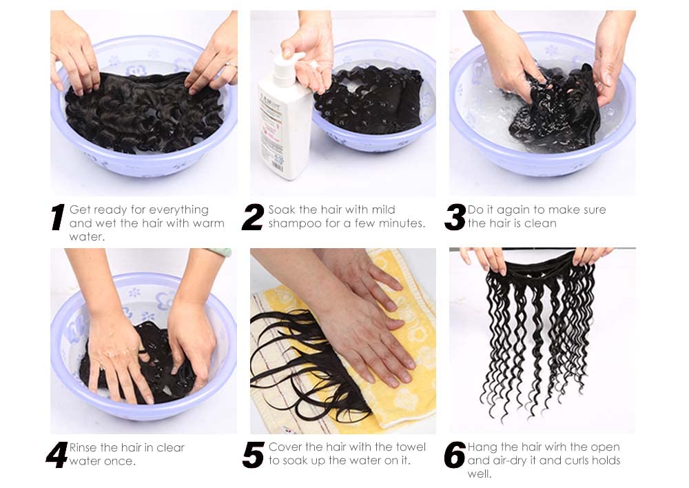 12 14 16 inch Honey Blonde Bundles Human Hair Ombre Bundles 1B27 Honey Blonde Deep Wave Bundles Grade 8A Black And Honey Blonde Bundles Human Hair Wet and Wavy Human Hair Bundles