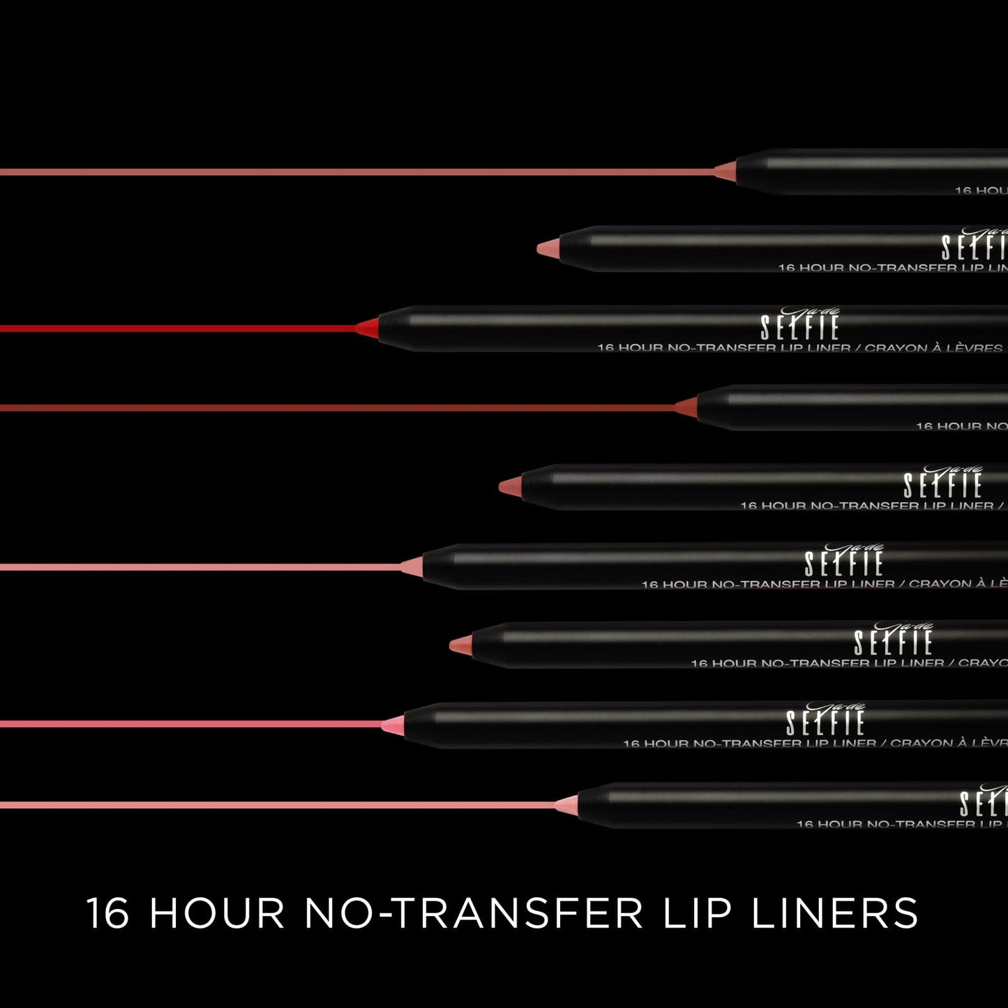 GA-DE Selfie 16 Hours Lip Liner, 852 - Long-Lasting, Transfer-Resistant Lip Liner Pencil - Lightweight, Creamy Soft Texture, High-Pigmented - 0.02 oz