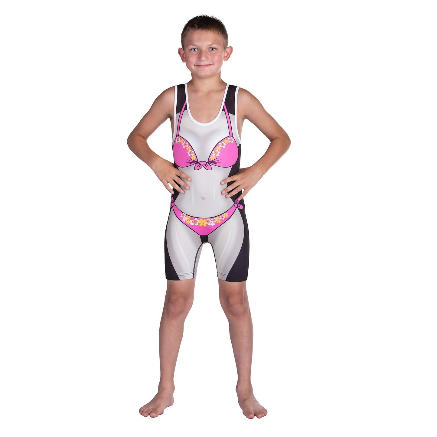 KO Sports Gear - Unisex Wrestling Singlet (Bikini, Adult X-Large)