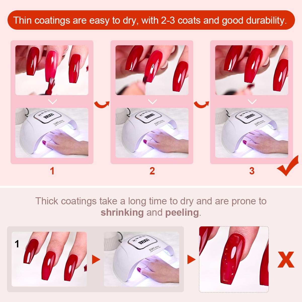 VICOVI 20 Colors Gel Nail Polish Kit with UV Led Light Manicure kit All Seasons Gifts for Girls Women Home DIY and Nail Salon