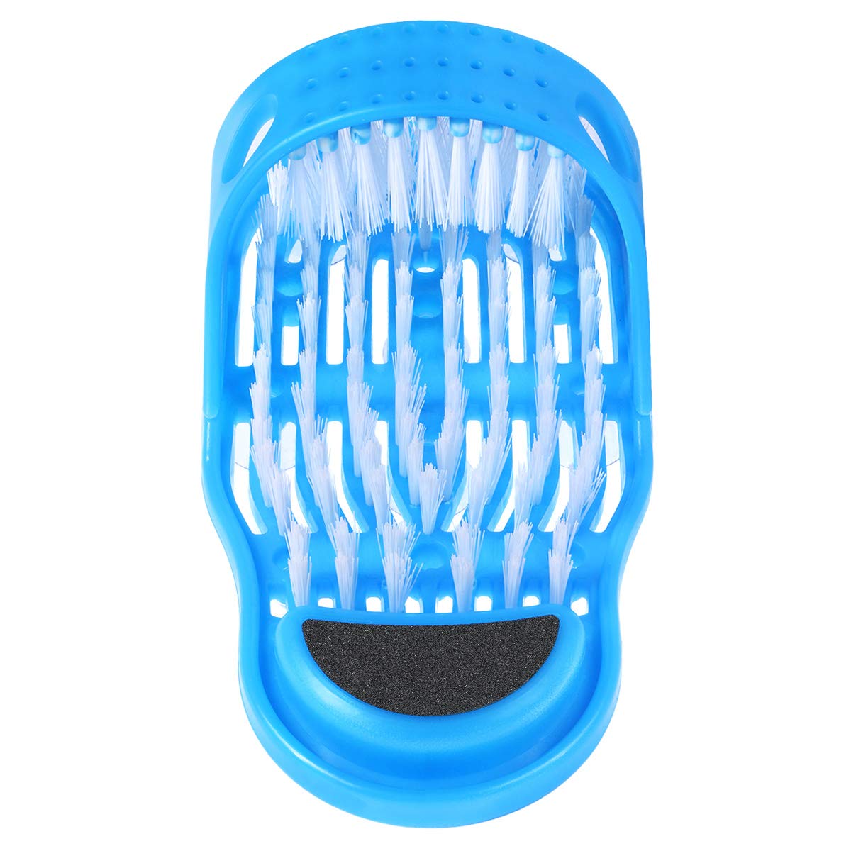 EVERMARKET Simple Feet Cleaner, Magic Foot Scrubber,Exfoliating Easy Feet Cleaning Brush,Feet Washer Foot Shower Spa Massager Slippers for Unisex Adults