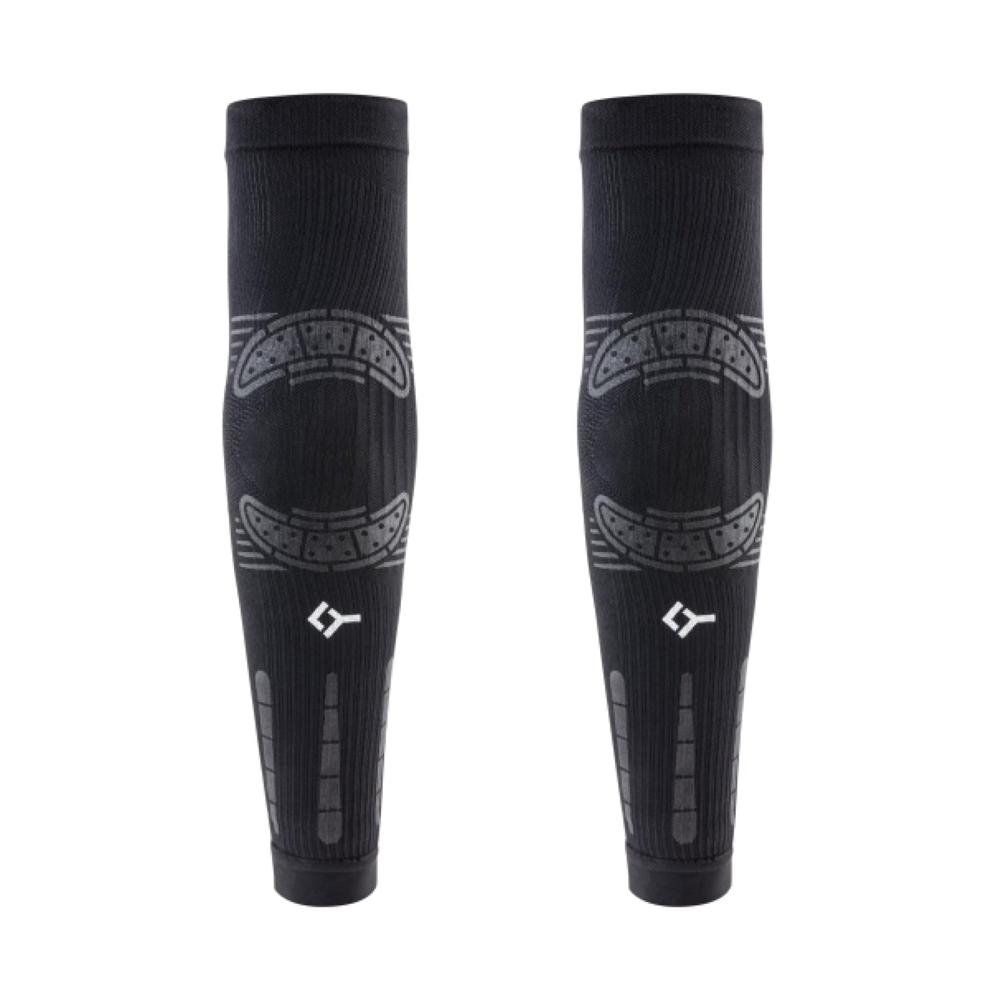 Storelli No Strain Sleeve by Floky, Biomechanical Sleeves, Improve Performance, Protect Against Injuries, Speed Up Recovery, Compression Sleeves, Volleyball, Basketball, Baseball, Unisex, Black, Large