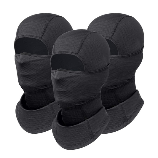 3 Pieces Balaclava Moveable Face Mask Ski Mask Sun Protection Breathable Balaclavas for Men Women Cycling Outdoor Sports
