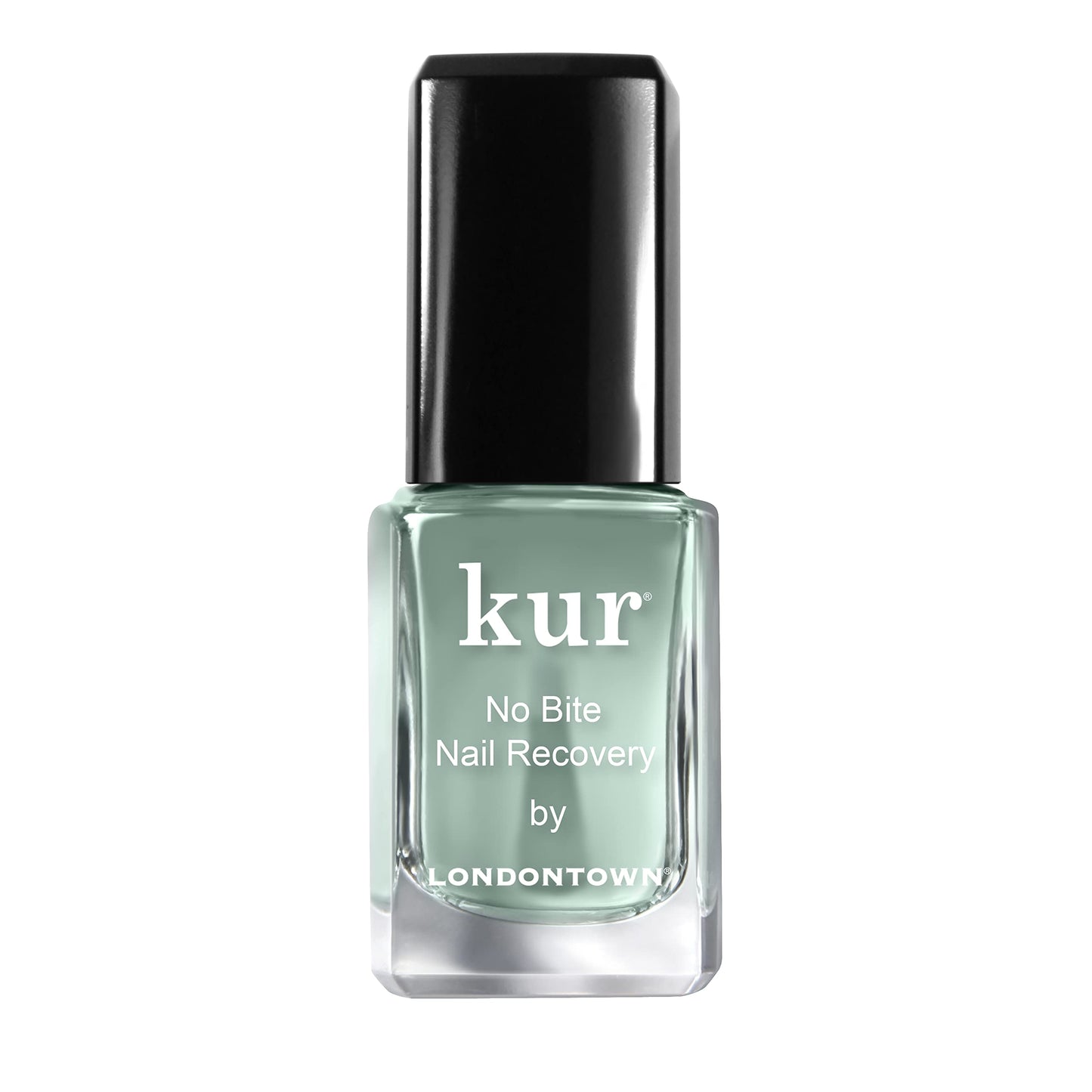 LONDONTOWN No Bite Nail Recovery - Nail Biting Prevention and Thumb Sucking Deterrent Invisible Finish, Non Toxic Bitter Aftertaste Nail Growth Treatment, .40fl oz