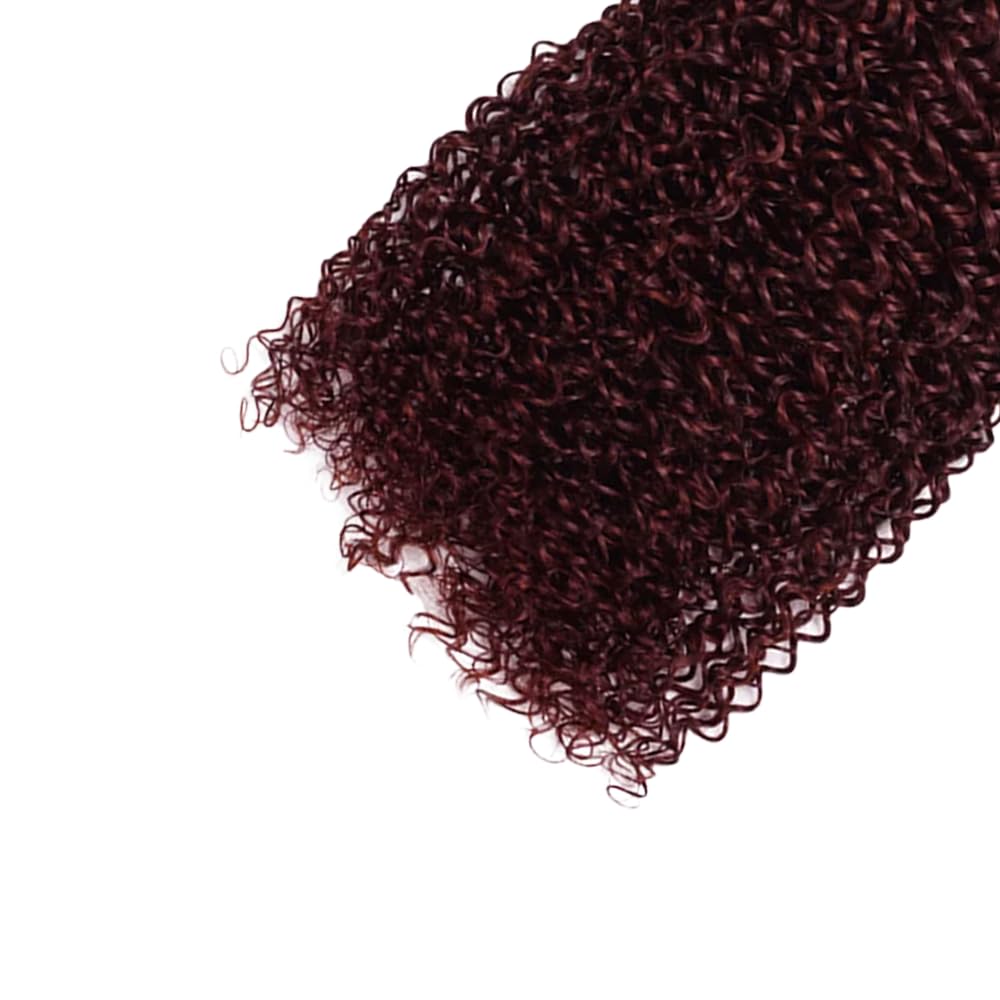 26 28 30 Inch Vinmdonm 99J Human Hair Bundles Red Kinky Curly Bundles Burgundy Bundles 8A Grade Brazilian Unprocessed Virgin Hair 3 Bundles Burgundy Kinky Curly Bundles Human Hair Weave