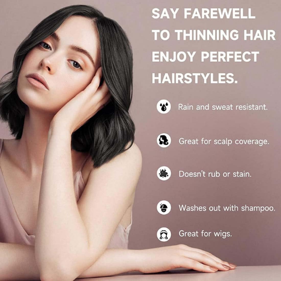 Maycheer Pang Pang Hair Shadow, Maycheer Hairline Powder for Women, 30 Colors Maycheer Root Cover up with Mirror and Cushion, Instantly Conceals Hair Loss (#30 Golden Yellow)