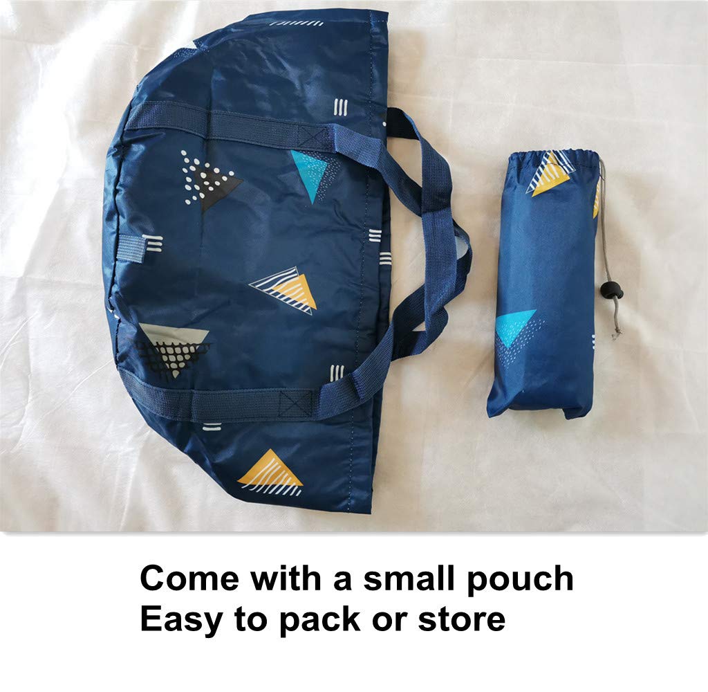 14L Collapsible Foot Soaking Bath Basin Bag with Handles for Kids, Portable Pedicure Feet Spa Bucket Tub for Travel Camping