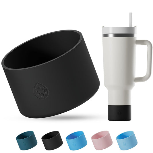 REUZBL Pastel Silicone Bottle Boot Sleeve for Stanley Tumblers 20-40oz, Hydro Flask Tumblers, Simple Modern Tumblers, Iron Flask Tumbler, Similar Tumblers, Tumbler Water Bottle Accessory