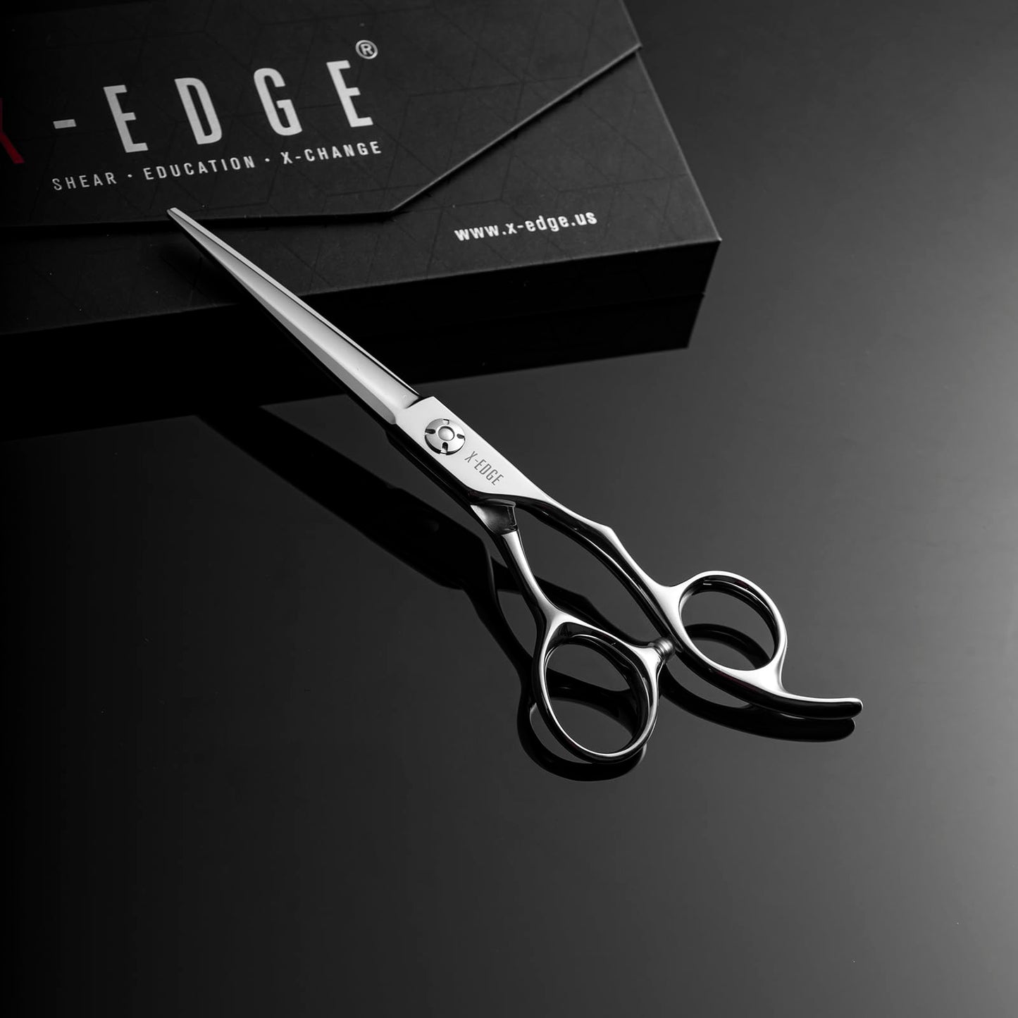 Hair Cutting Scissors - 5.5" Professional Salon Barber Haircut Scissors - Premium 440C Japanese Steel - Hair Shears For Barbers and Salon Professionals - CREAT Series