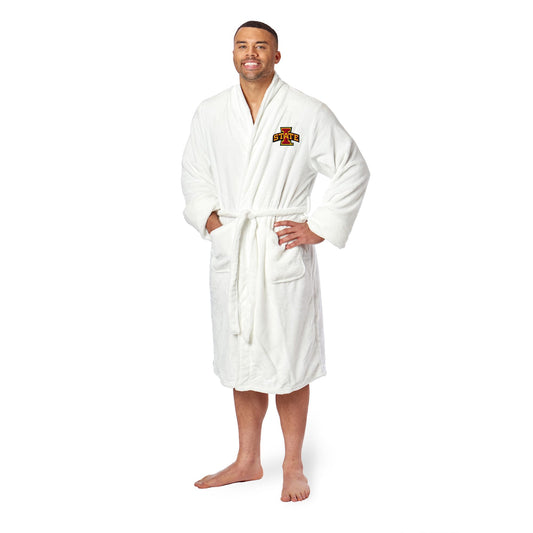 Northwest NCAA Iowa State Cyclones Unisex-Adult Silk Touch Bath Robe, Large/X-Large, Team Colors