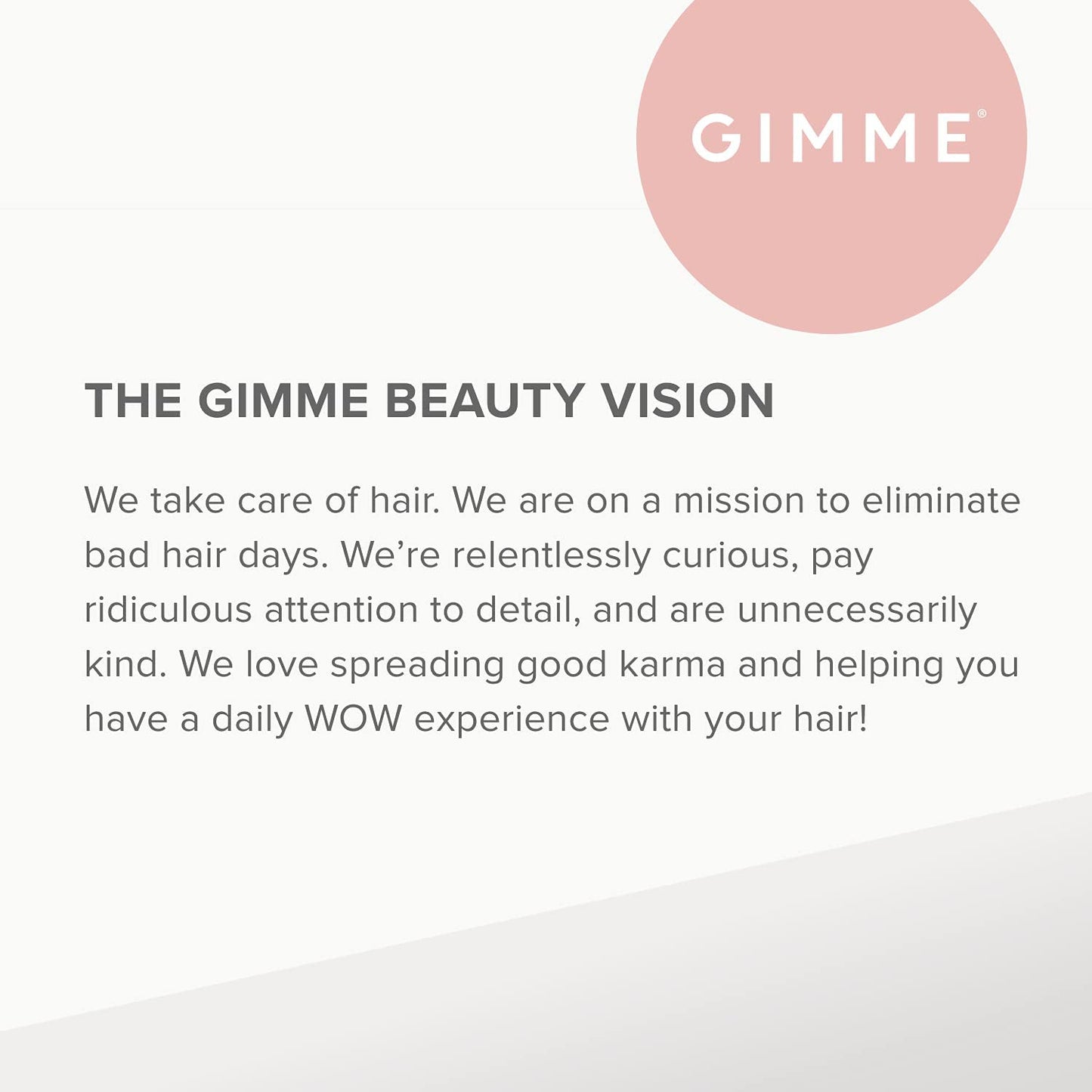 Gimme Beauty - Thick Fit Hair Bands - Brown Chestnut - Damage Free Hair Ties - Made with Seamless Microfiber Elastics - Thick + Curly Hair Accessories - No Snagging, Dents, or Breakage (6 Count)
