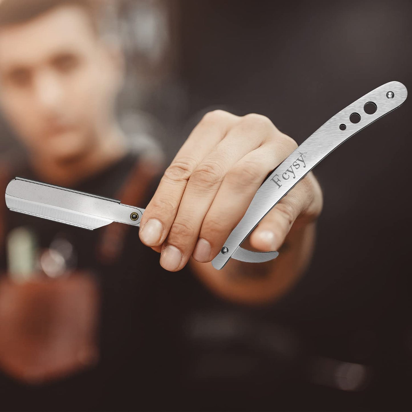 Hair Cutting Scissors Haircut Shears Kit, Fcysy Professional Scissors for Hair Barber Scissors Hair Shears Set, Hairdressing Salon Scissors Blending Shears Barber Accessories for Hairdresser Home Use