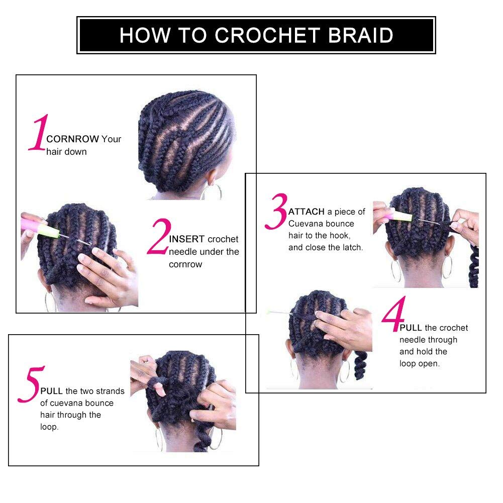 6 Packs Goddess Locs Crochet Hair Wavy Curly Faux Locs Crochet Braids Synthetic Hair Extensions Ombre Crochet Faux Locs Low Temperature Braiding Hair (20" (6 Packs), # T27)