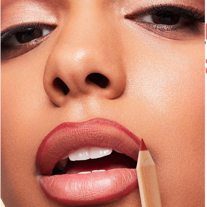 12 Pcs Pink Nude Brown Lip Liner Makeup Set - Waterproof & Smudge-Proof Matte Pencil Lip Liner Pack, Long-Lasting & Durable, Smooth & Easy Glide, Non-Smudge, Contouring, Filling & Layering (Set A)