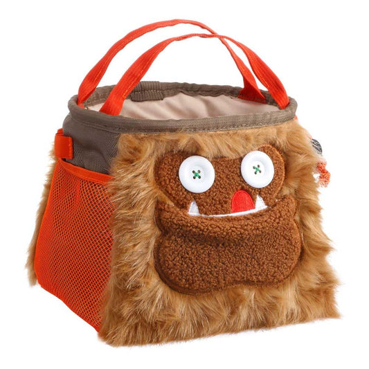 8BPLUS Chalk Bag for Climbing, Bouldering, Belt and Giftbox Included - Wide Opening - Brush Holders, for Left & Right Handers (Louie)