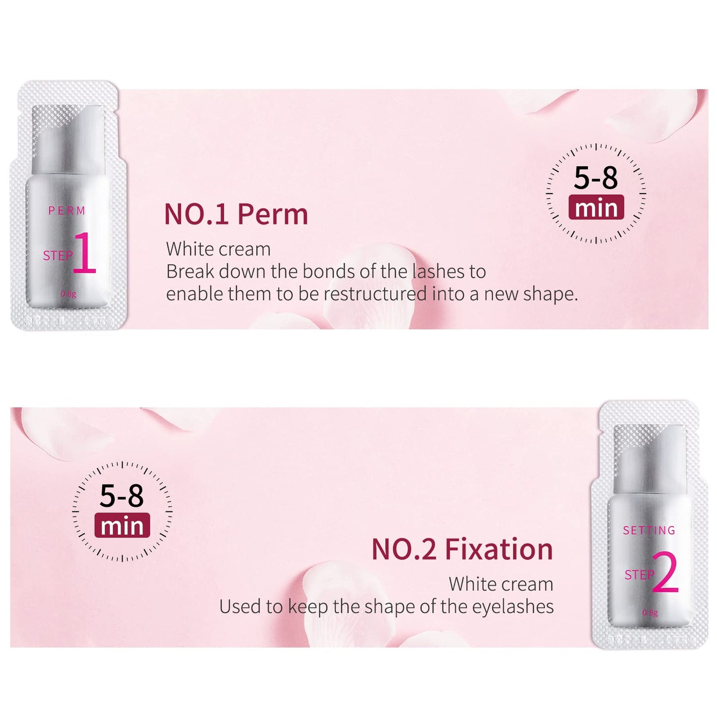 2025 Upgraded Fast Perm Lash Lift Kit Eyelash Perm Kit Eyelash Nutrition Lotion (Quantity: 10 Packs)