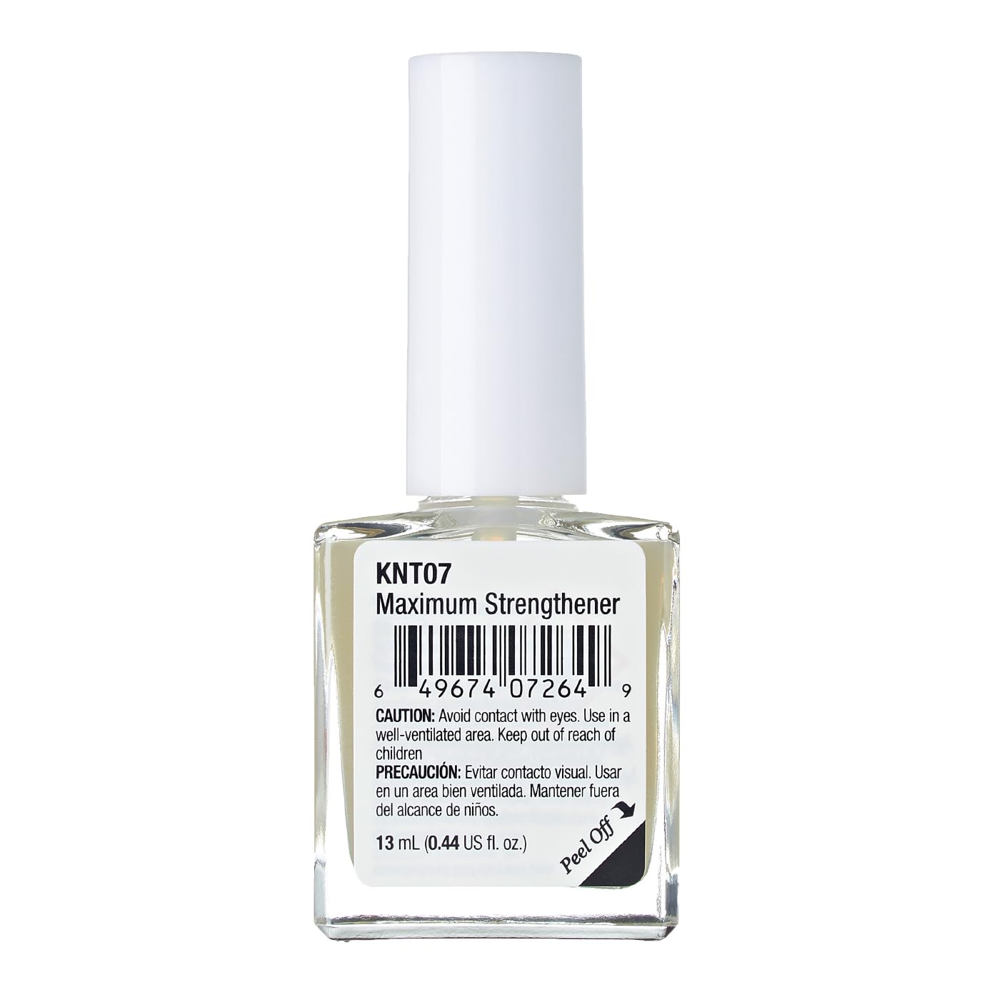 Kiss New York Nail Strengthening Treatment, Maximum Strengthener for Thin, Cracked, Split Nails, Infused with Biotin and Keratin, Made in Korea