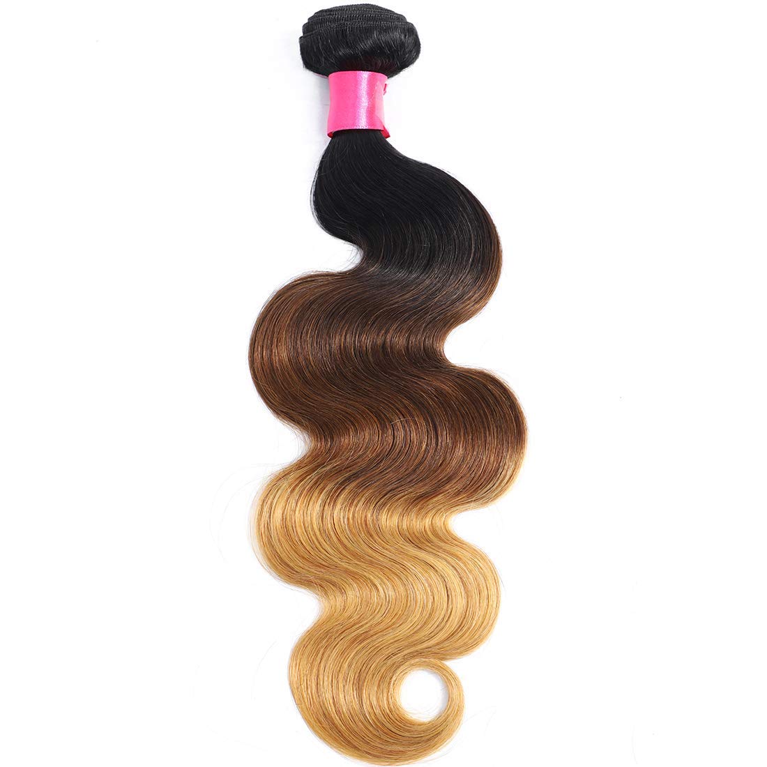 1B/4/27 Ombre Human Hair Body Wave Bundles 12 14 16inch Brazilian Ombre Human Hair Body Wave 3 Bundles 1B/4/27 Human Hair Weaves Extensions Body Wave Bundles