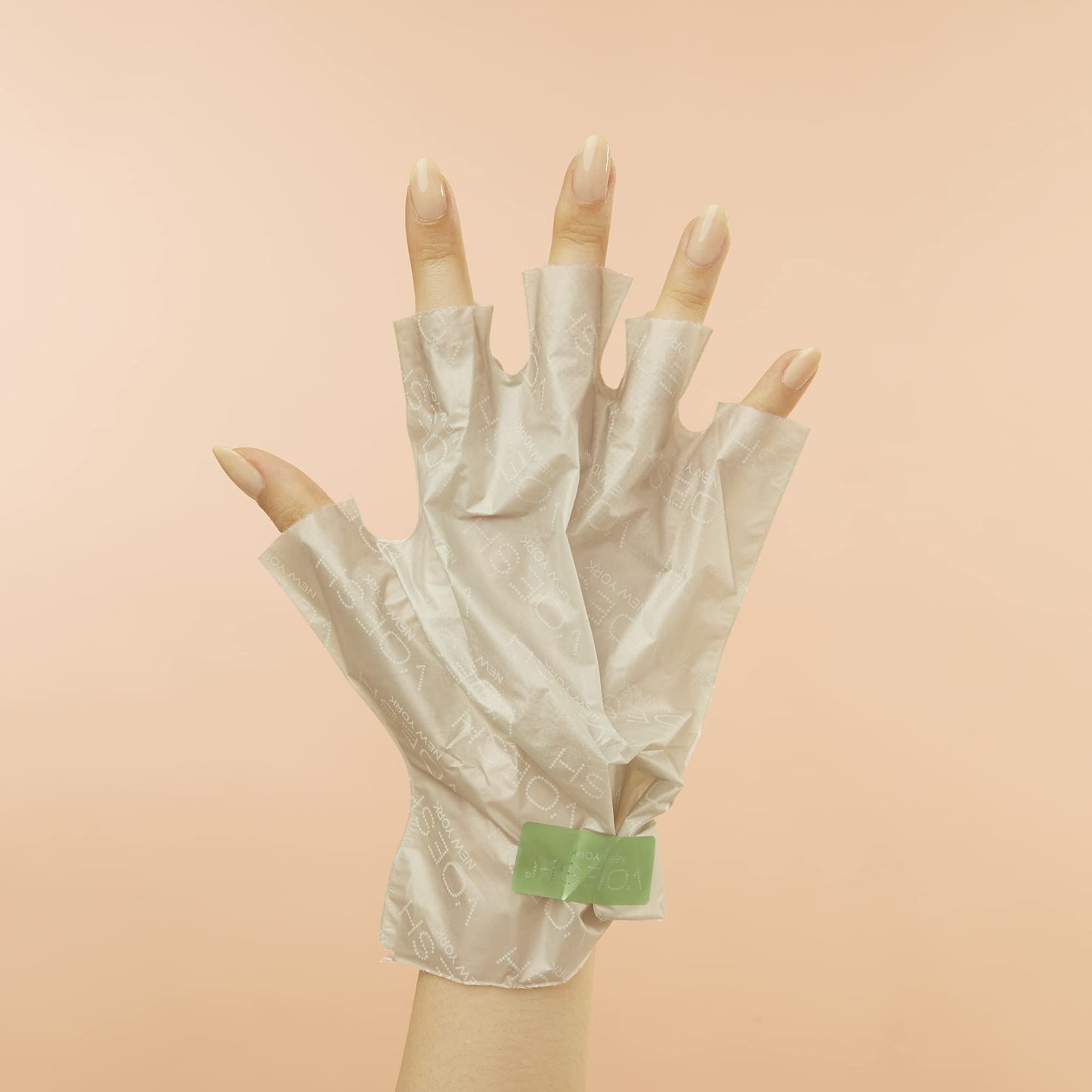 VOESH Collagen Gloves, Vegan Hand Masks, Herb Seed Oil, 3 Pack, Moisturizing Hand Mask, Lotion Gloves, Hydrating Gloves, Hand Care, Spa Manicure Gloves, Dry Hand Treatment