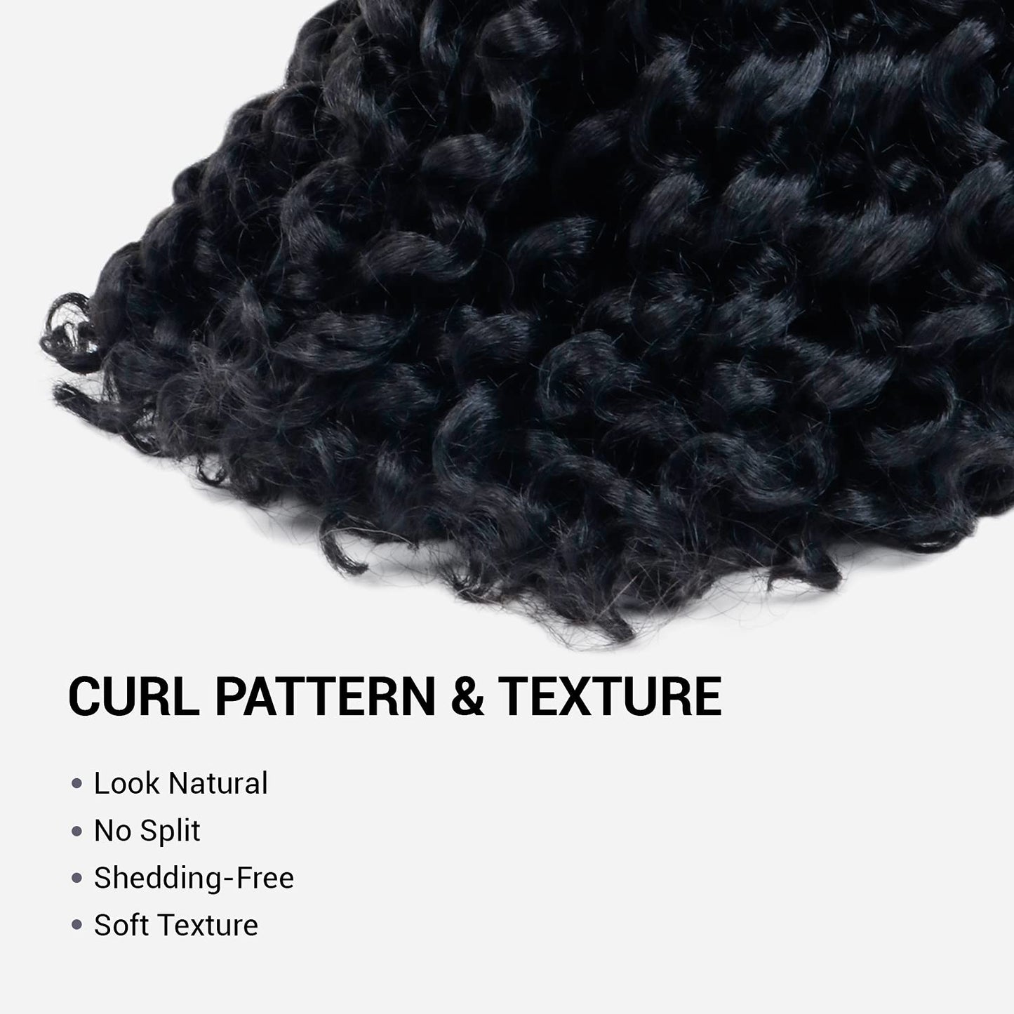 6 Bundle (3 Pack) 8 Inch AU-THEN-TIC 2X Spiral Wand Curl Crochet Braids Jamaican Bounce Curly for Black Women Syntheric Hair Extensions FreeKalon Fiber (3-Pack, 1-Jet Black)
