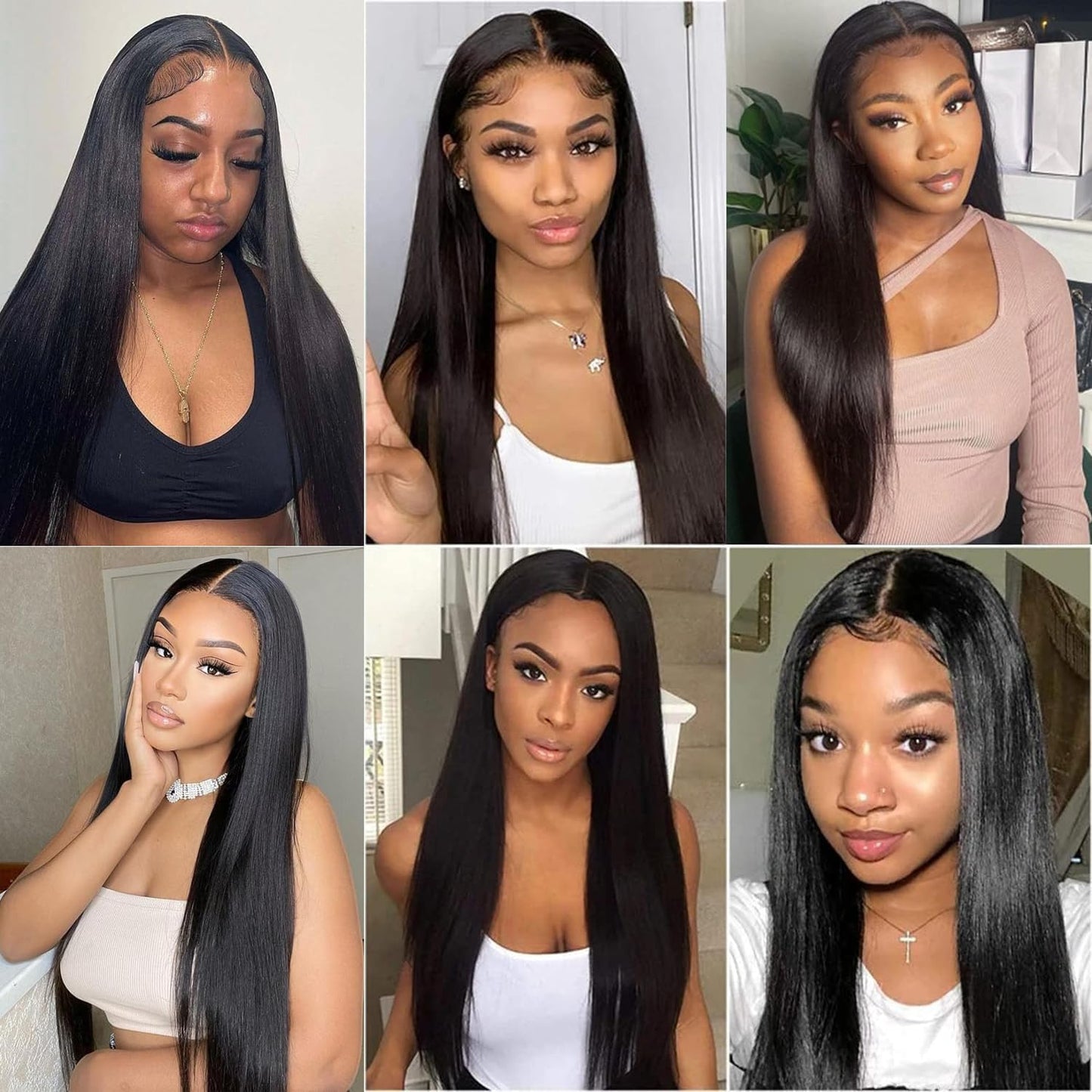 30 Inch Straight Lace Front Wigs Human Hair Pre Plucked 180% Density 13x4 HD Transparent Frontal Wigs Human Hair Straight Brazilian Virgin Wigs Human Hair Swiss Lace Front Wigs for Women (30 Inch)