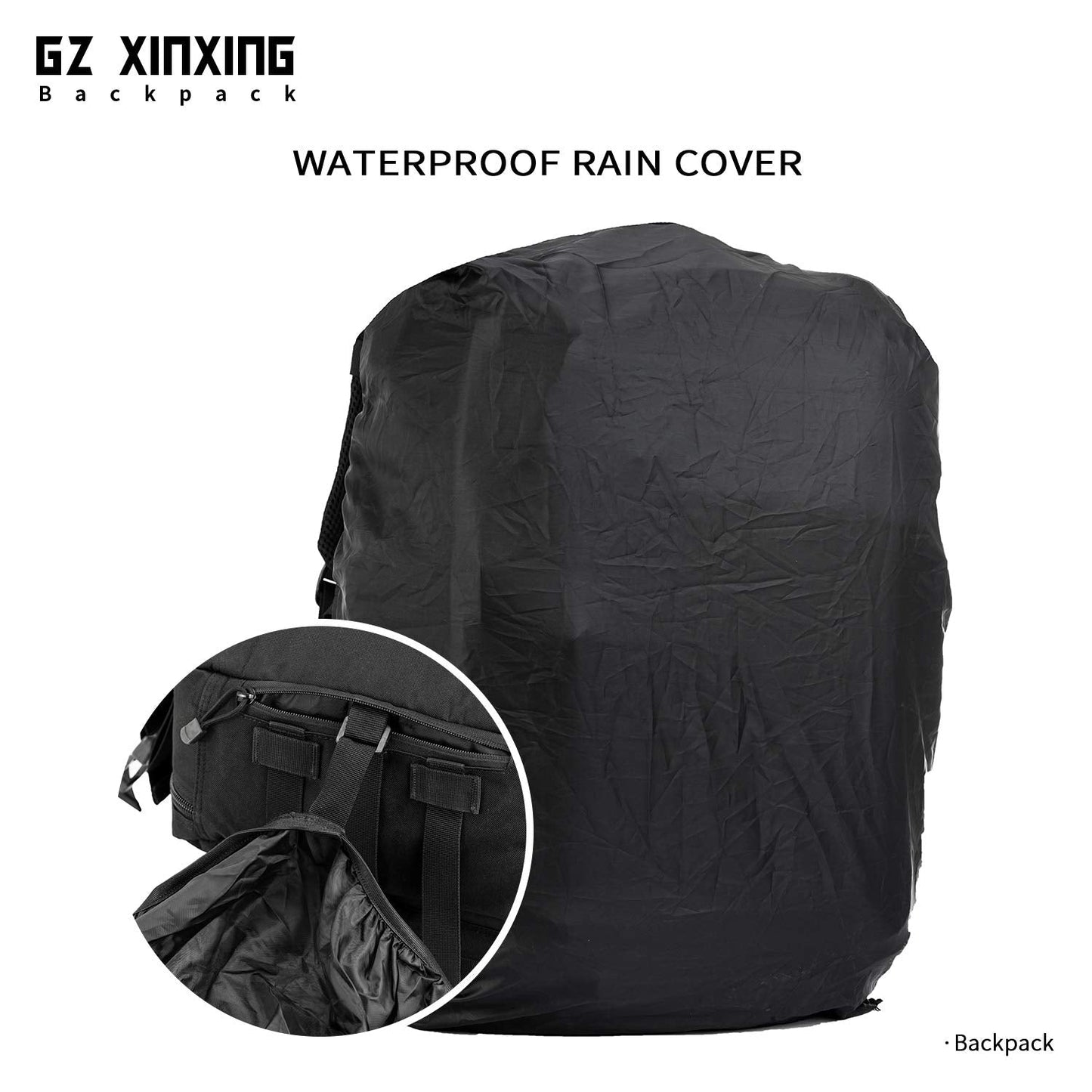 GZ XINXING 45L Large 3 Day Molle Assault Pack Military Tactical Army Backpack Bug Out Bag Rucksack Daypack