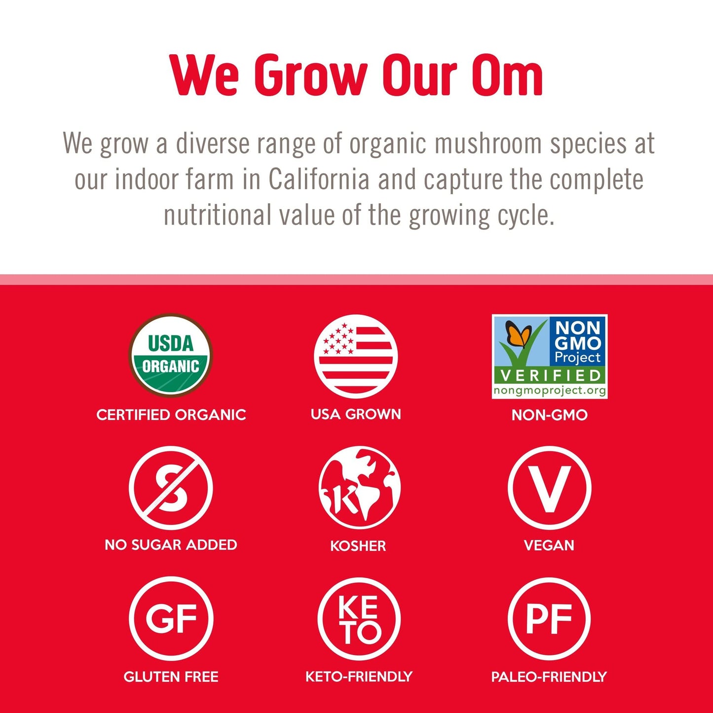 Om Organic Mushroom Superfood Powder, Immune, (100 Servings), Reishi & Turkey Tail, Immune Support Supplement, 7.05 Ounce (Pack of 1)