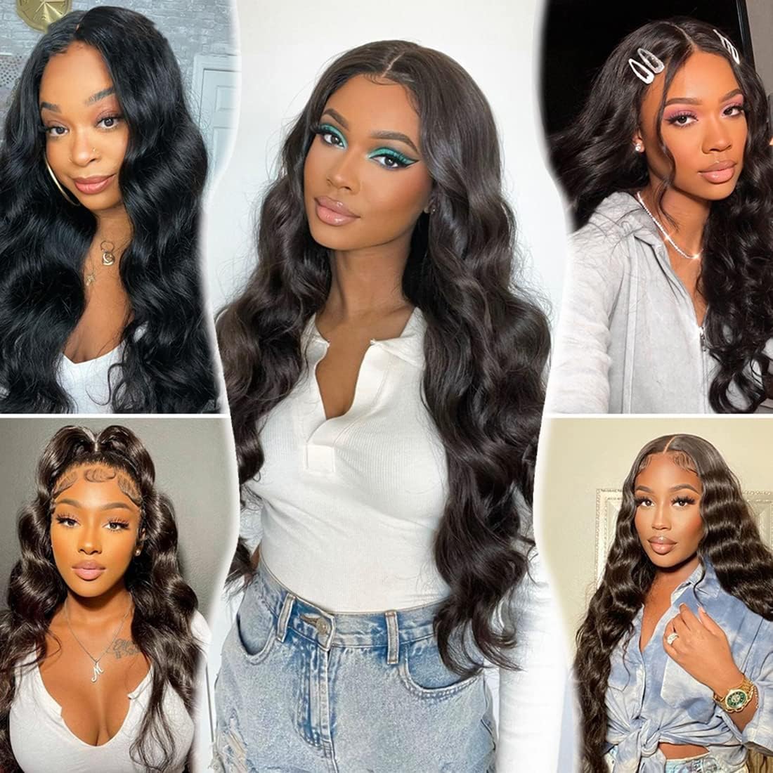 12A Brazilian Human Hair Bundles Body Wave 22 inch Single Bundle Virgin Hair Bundles Body Wave Bundles Human Hair 100G Natural Black Hair Extensions
