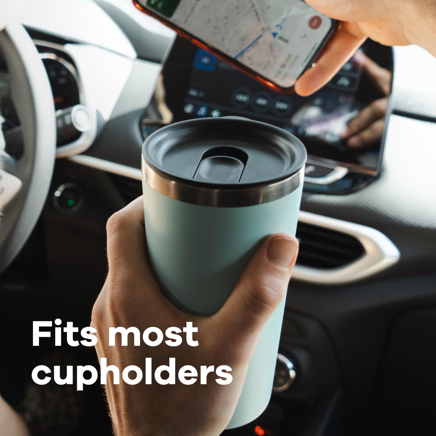 16 Oz All Around Tumbler Press-In Lid Oat