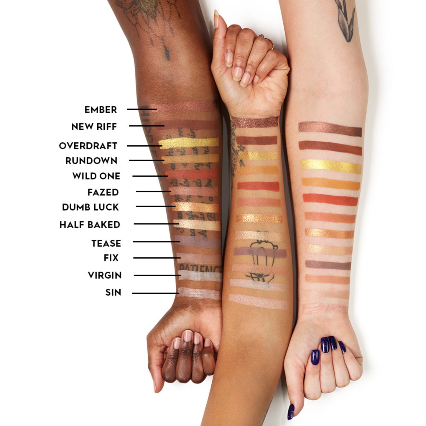 URBAN DECAY 24/7 Longwear Eyeshadow Single (Fazed - Neutral Orange Matte), High-Pigment Eye Shadow Compact, Smooth & Blendable Colors, Crease-free, Vegan - 0.06 oz