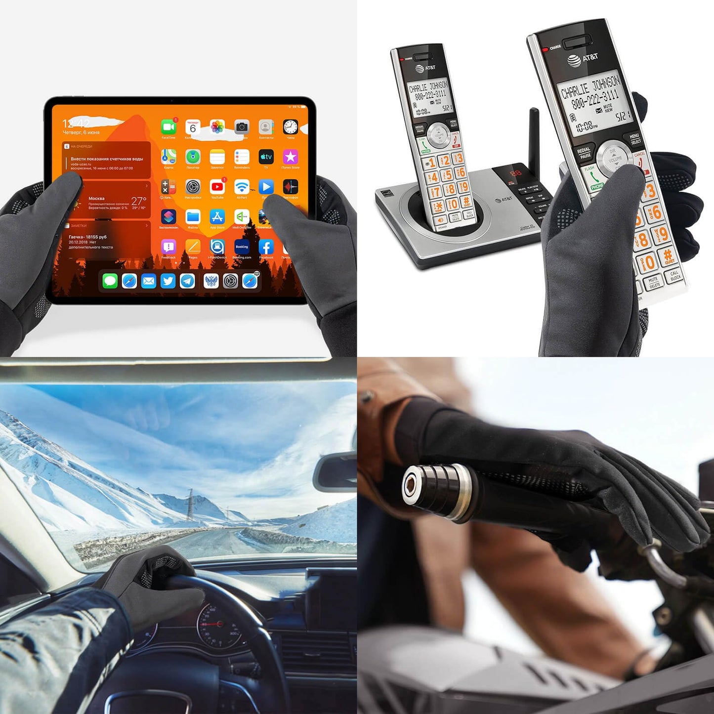 Winter Gloves for Cold Weather Men Women: Winter Glove Touch Screen, Waterproof Windproof Snowproof Unisex for Outdoor Sports Daily Use Running Cycling Driving Walking Skiing Hiking Fishing
