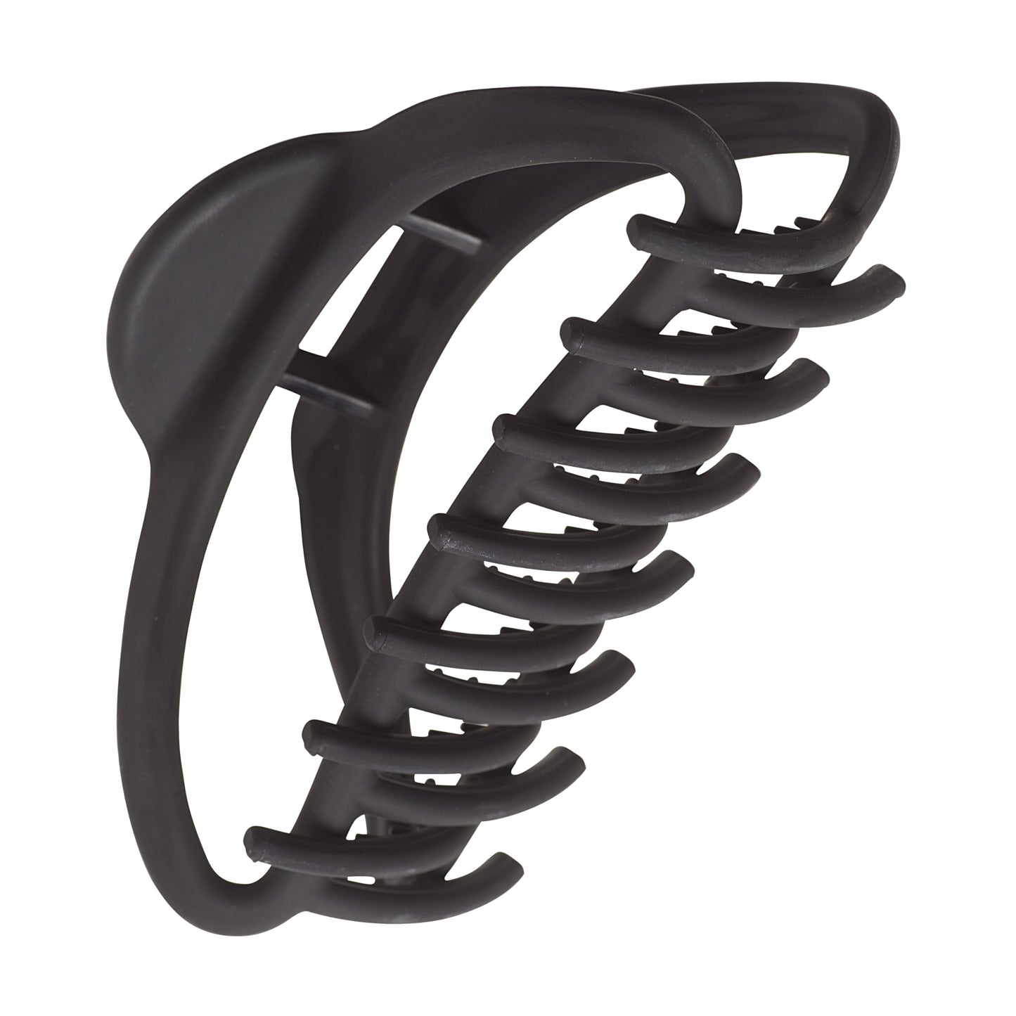 Goody Forever SlideProof Claw Clip - Black, Extra-Large, 3X Stronger, Secure Grip Jumbo Hair Accessories for Women & Men, Styling Accessories for All Occasions, Hair Clip for Thick Hair