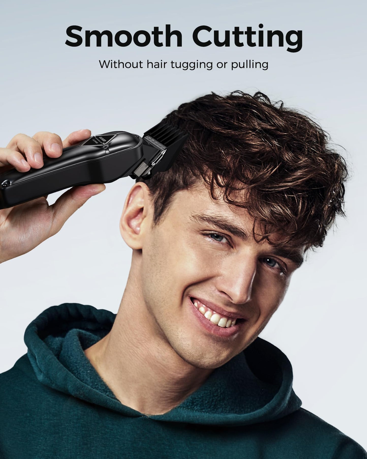 GLAKER Hair Clippers for Men Professional - Cordless Clippers and Trimmers Set, Complete Barber Kit for Hair Trimming & Beard Grooming, Mens Haircutting Kits for Blending & Fade Cuts