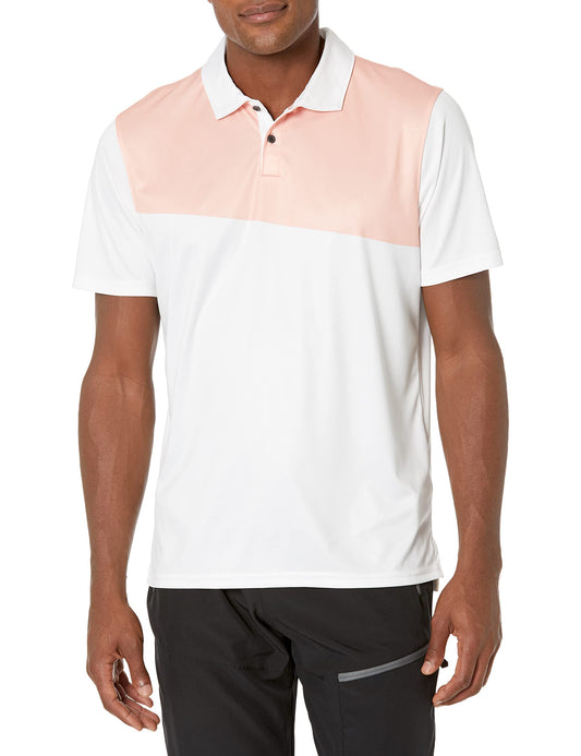 Oakley Divisonal Color Block II Polo, White, Small