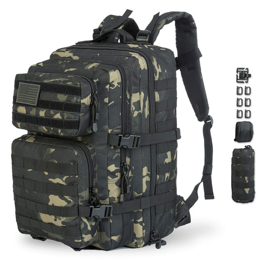 GZ XINXING Military Tactical Backpack Army 3 Day Assault Pack Molle Bug out Bag Backpacks For Men