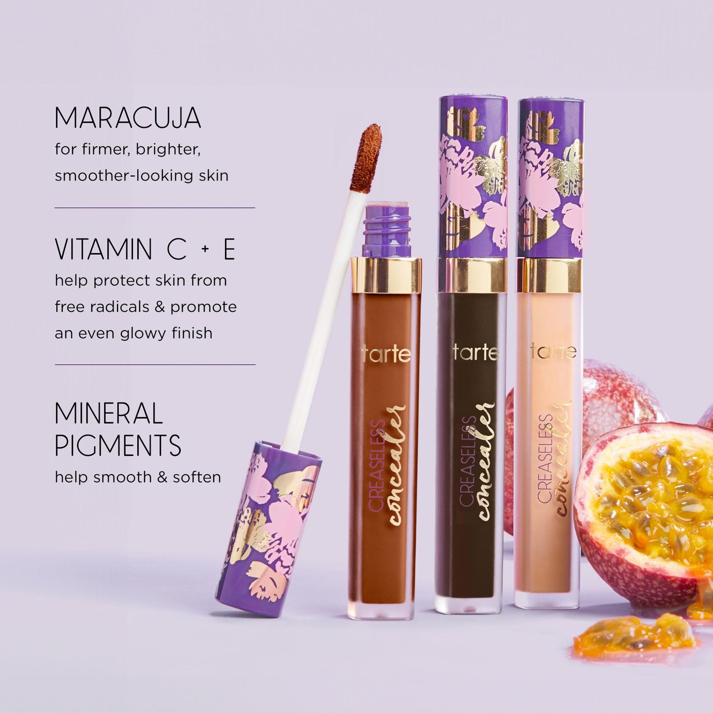 tarte maracuja creaseless full coverage concealer - 10N fair (fair skin with a balance of warm & cool undertones) - full size