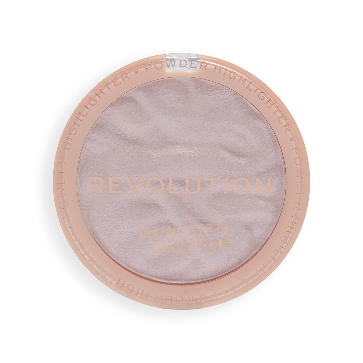 Revolution, Reloaded Pressed Powder Highlighter, Intensely Pigmented for a High Impact Dewy Finish, Peach Lights, 0.22 Oz