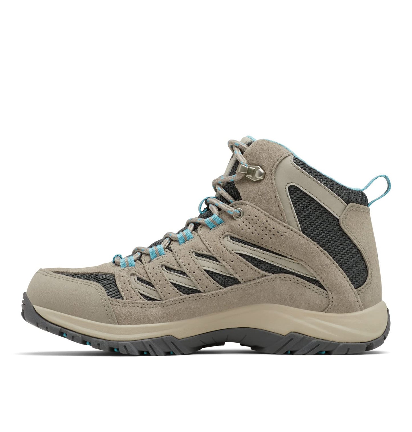 Columbia womens Crestwood Mid Waterproof Boot Hiking Shoe, New Olive, 10 US
