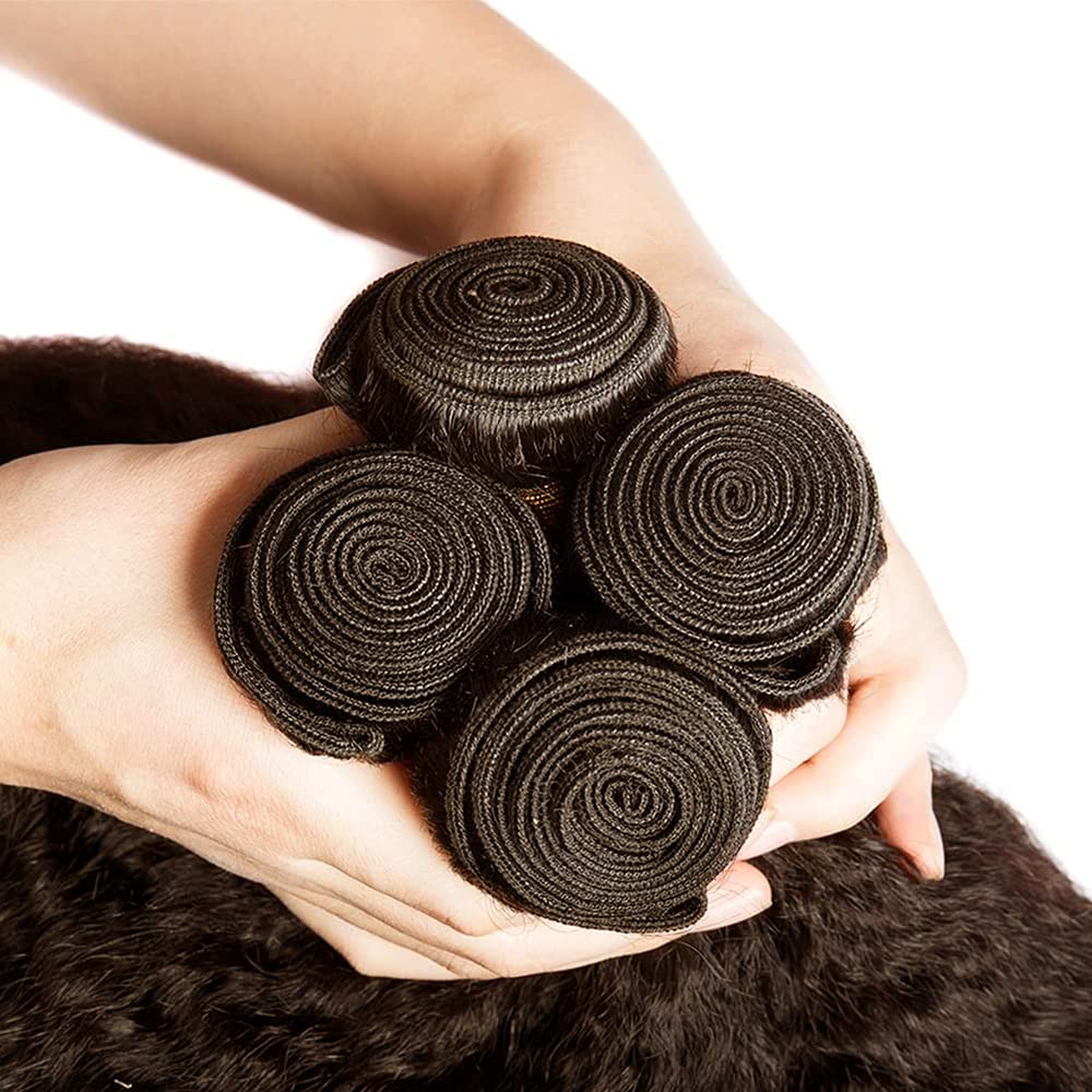 28 30 32 inch #4 Bundles Human Hair Dark Brown Bundles Brown Kinky Straight Human Hair Bundles Light Brown Human Hair Bundles Double Weft Chocolate Brown Bundles