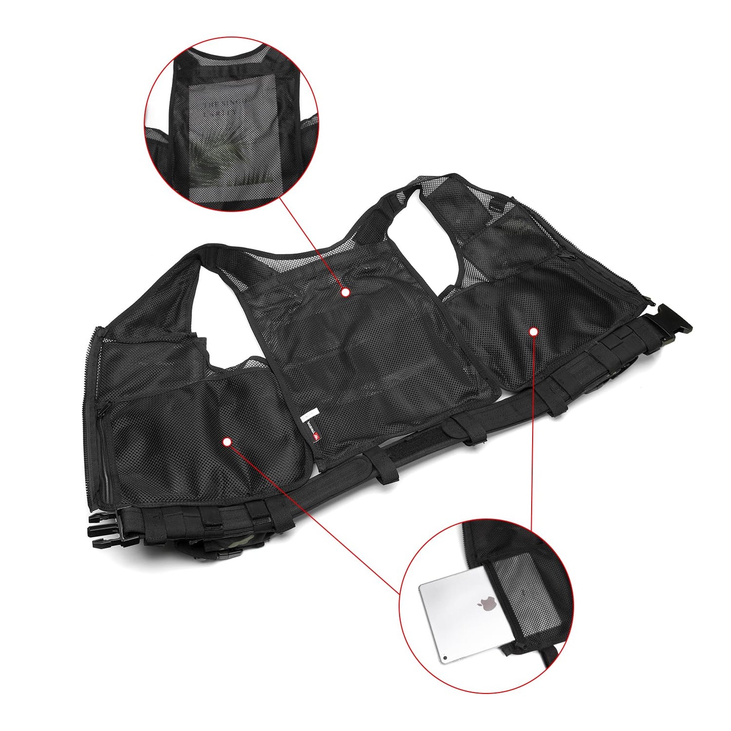 GZ XINXING Tactical Airsoft Paintball Vest