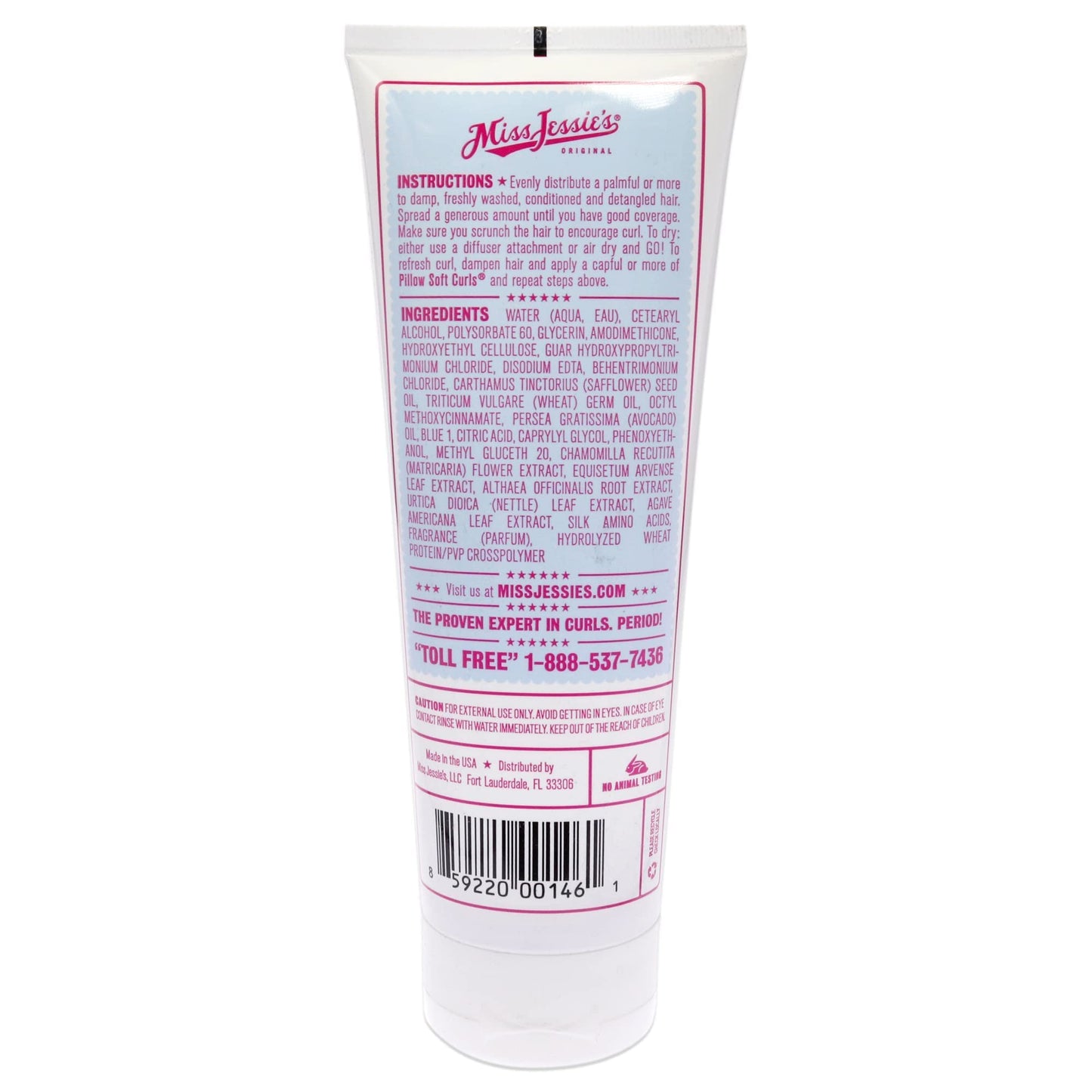 Miss Jessie's Pillow Soft Curls Unisex Lotion 8.5 oz & Coily Custard Unisex Emulsion 8.5 oz