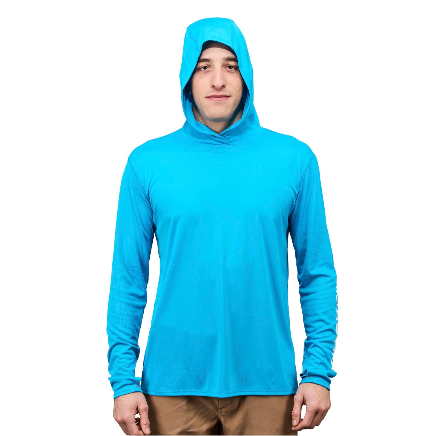 Grundéns Tough Sun Hoodie, Azure, 3X-Large