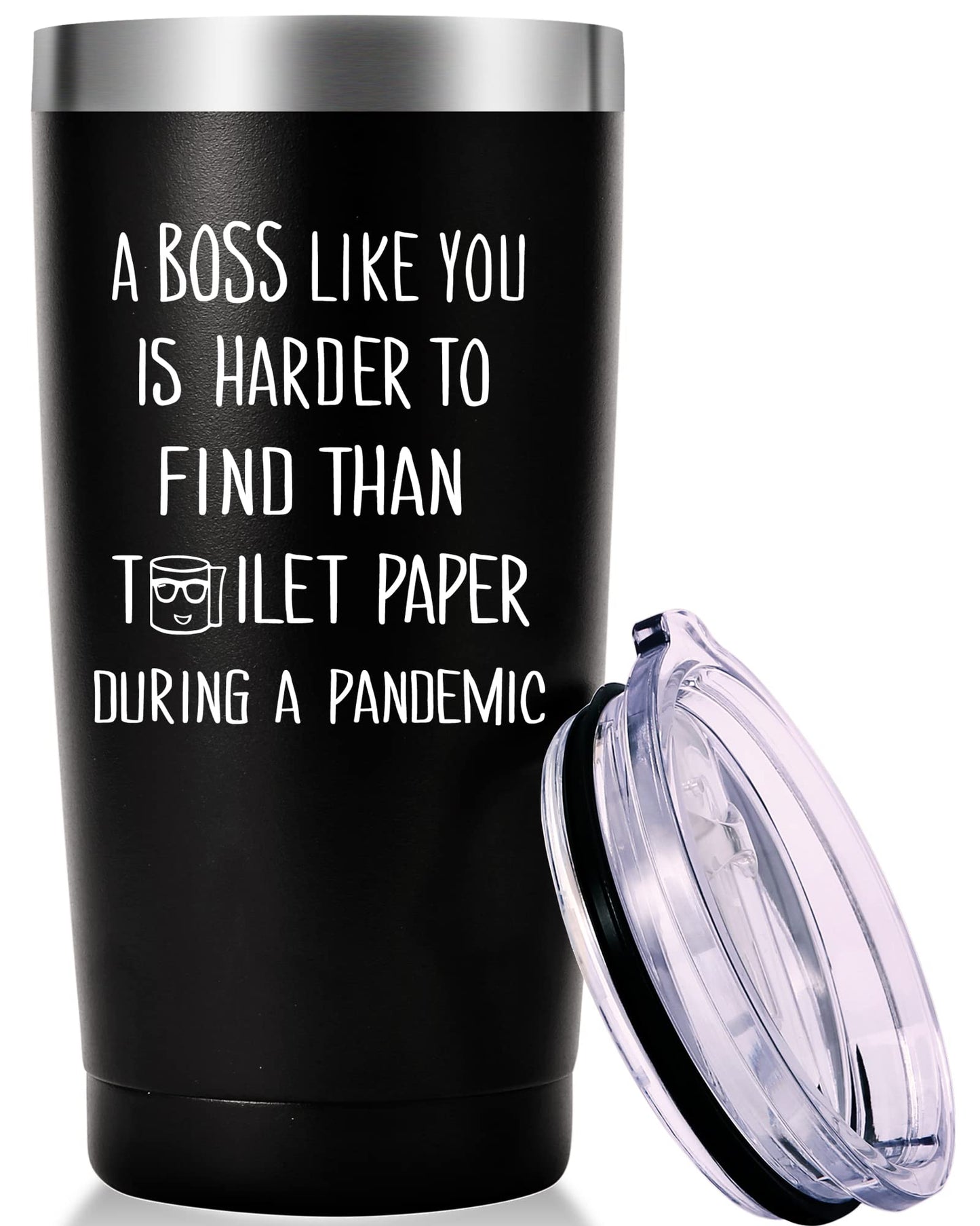 A Boss Like You is Harder To Find Travel Mug Tumbler.Funny Boss Day,Office Gifts.Moving Appreciation Retirement Birthday Christmas Gifts For Men Women Boss Boss Lady From Employees(20oz Black)