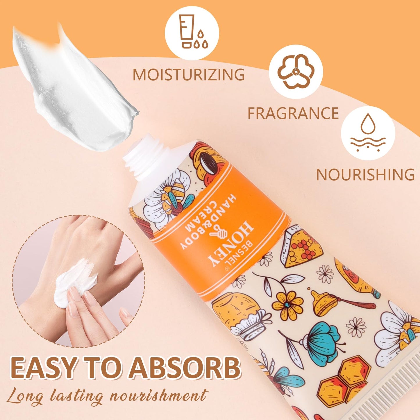 12 Pack Hand Cream Gifts Set For Women, Mini Hand Lotion Travel Size in Bulk for Dry Cracked Hands, Graduation & Christmas Gifts, Teacher Appreciation & Party Favors