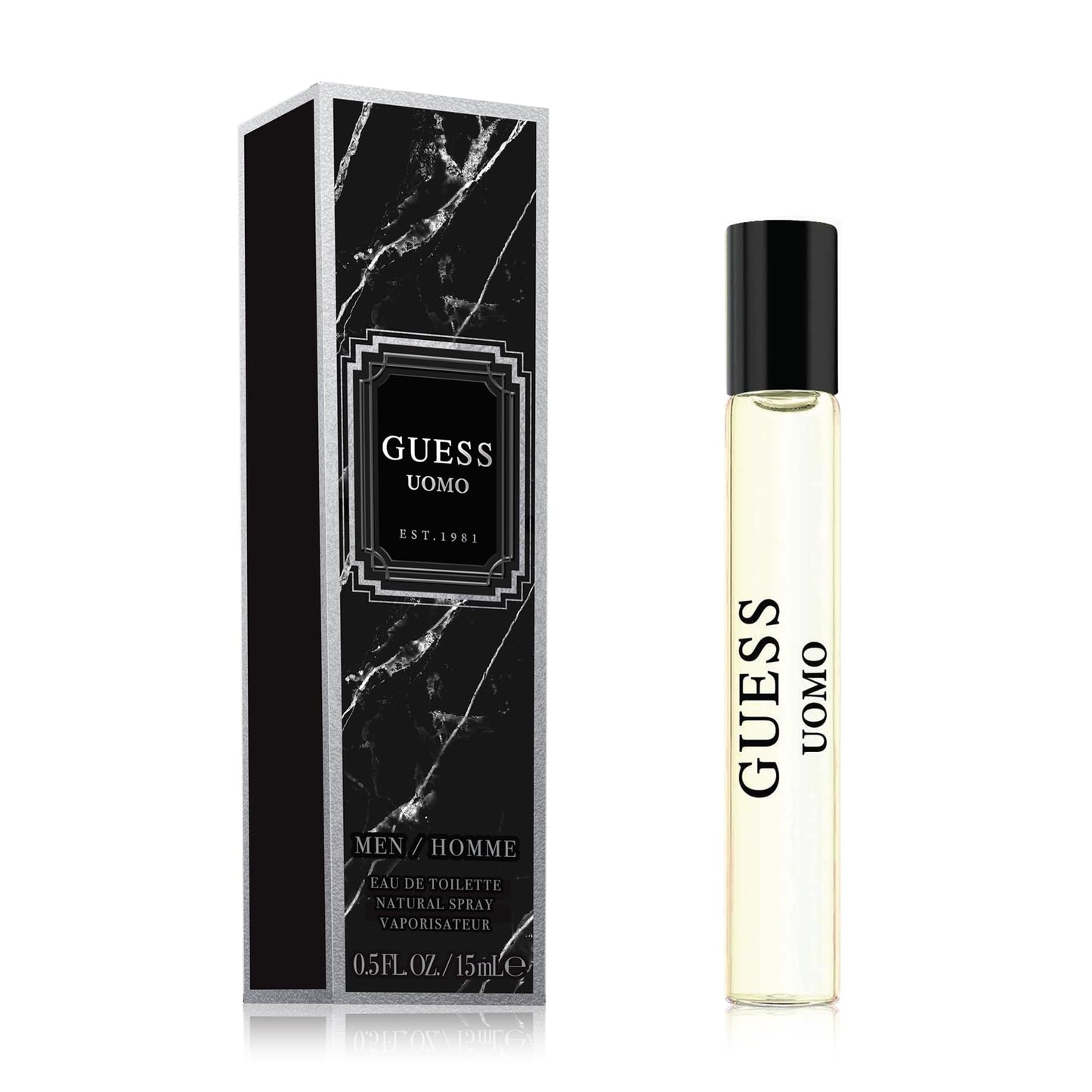 GUESS UOMO Eau de Toilette, 0.50 Fl Oz
