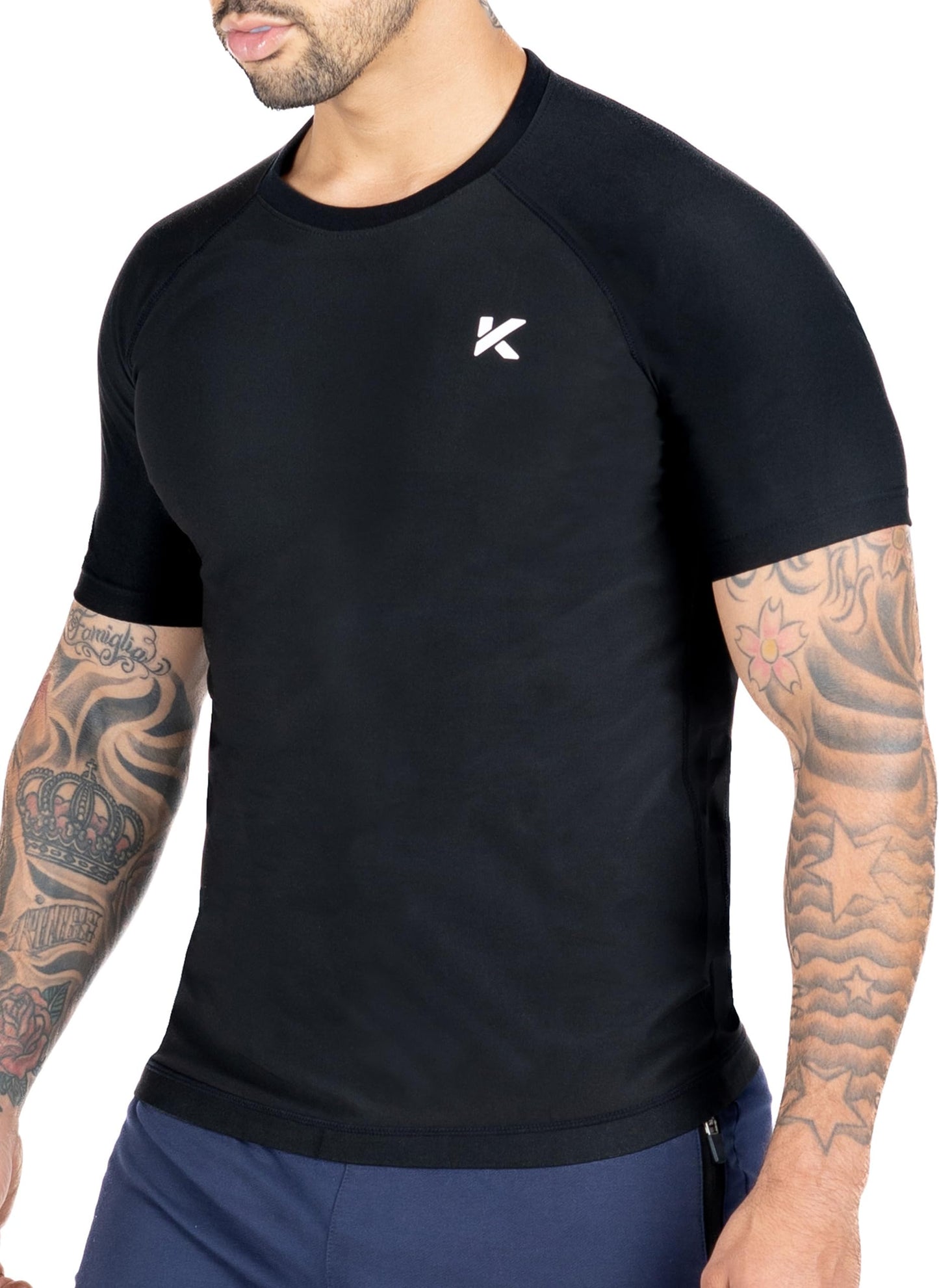 Kewlioo Men's Sauna Suit Shirt - Heat Trapping Sweat Compression Vest, Shapewear Top for Men, Sweat More & Look Great, Gym Workout Exercise Versatile Heat Shaper Jacket (Black, S)