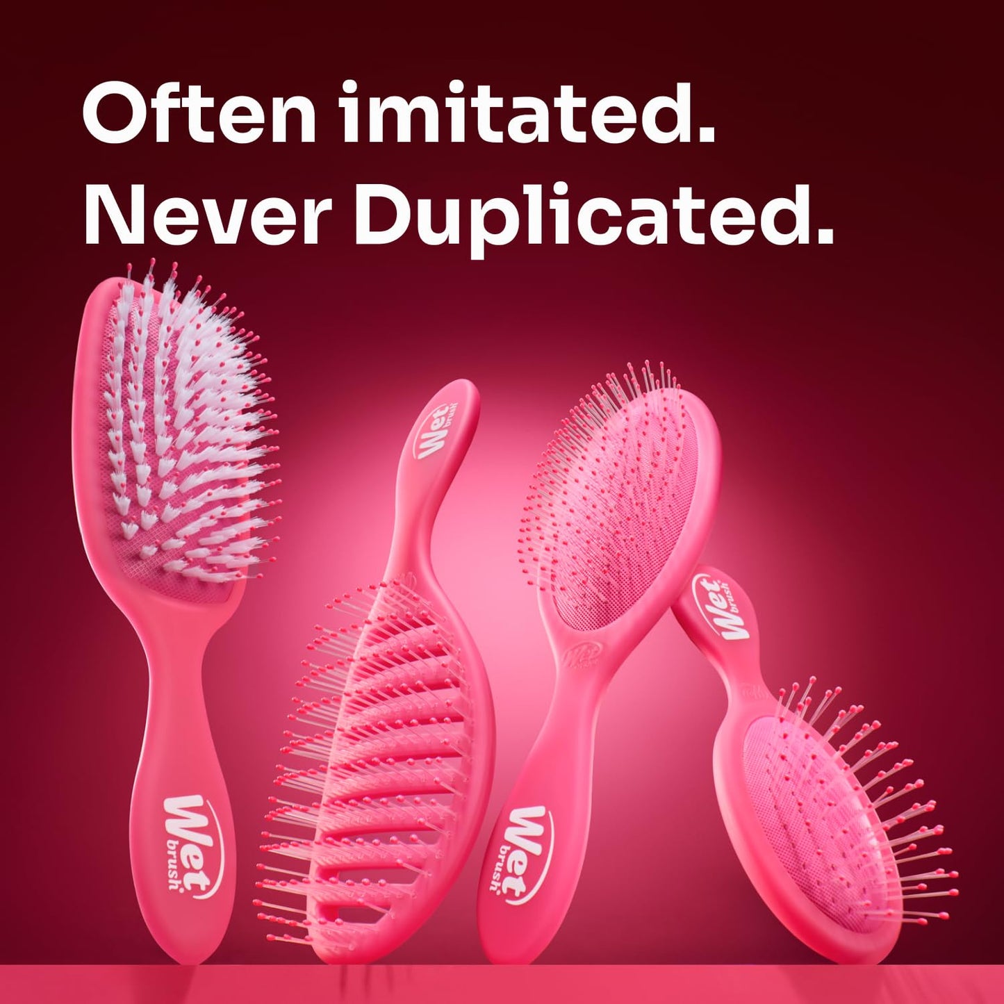 Wet Brush Original Detangler Hair Brush, Purple (Groovy Disco), Ultra-Soft IntelliFlex Bristles, Detangling Bristles Glide Through Tangles (Wet Dry & Damaged Hair), Women & Men